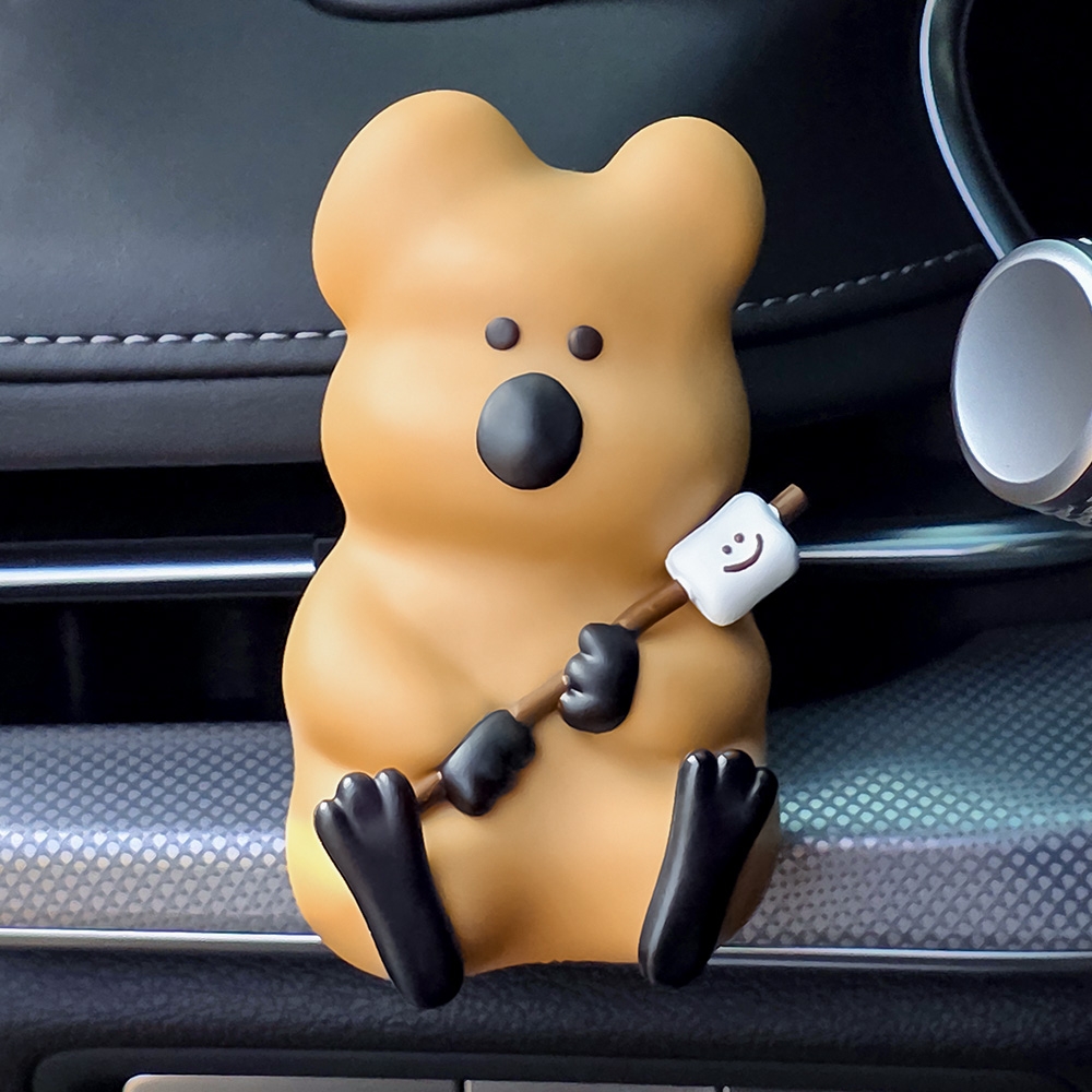 K-Lifestyle BELLE AMANT Dinotang Quokka Figure Refillable Car Air Freshener