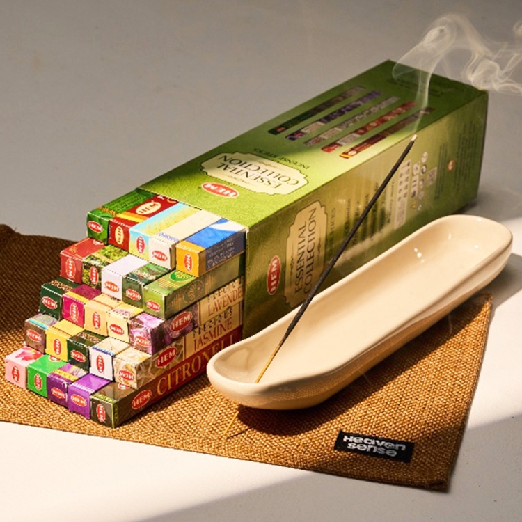 K-Lifestyle heavensense Hem Incense Essential Collection Safe All-in-One Set