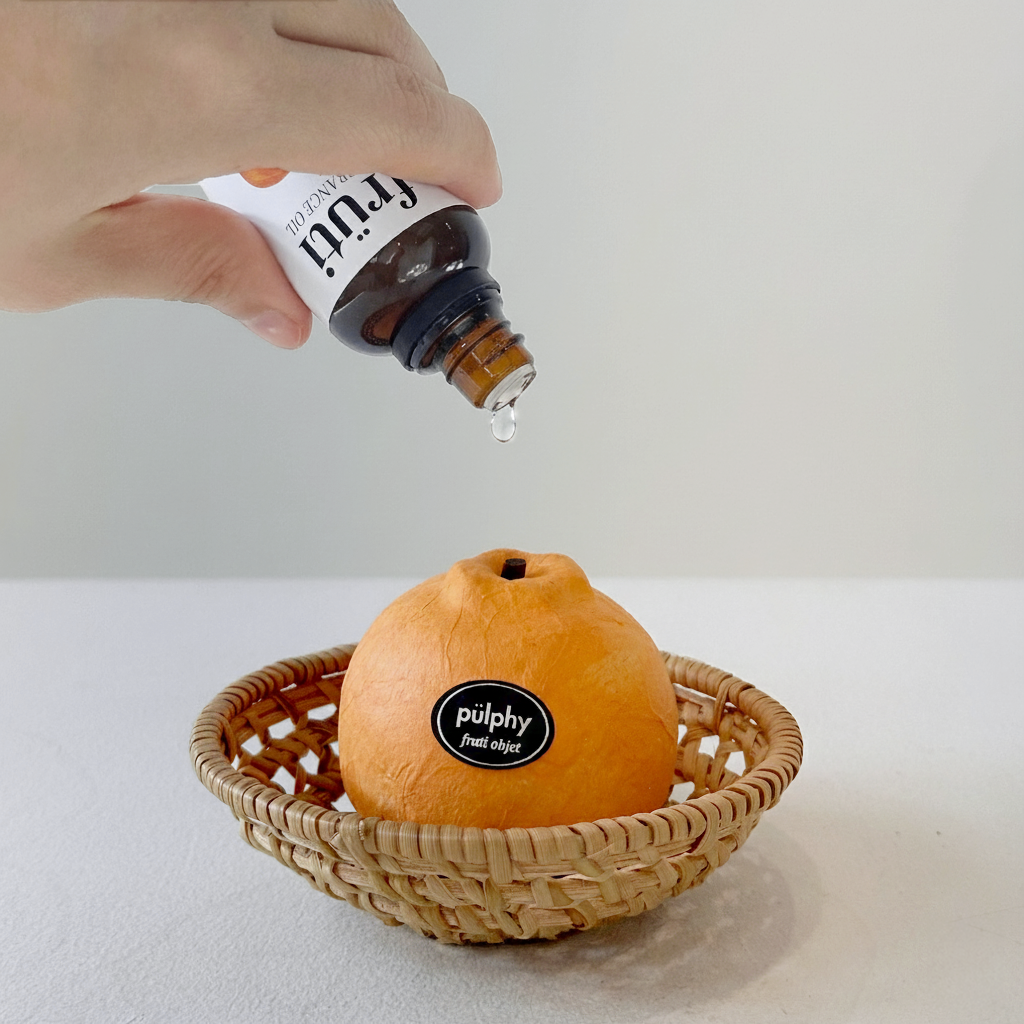 K-Lifestyle PULPHY Mandarin Objet Indoor Air Freshener Diffuser