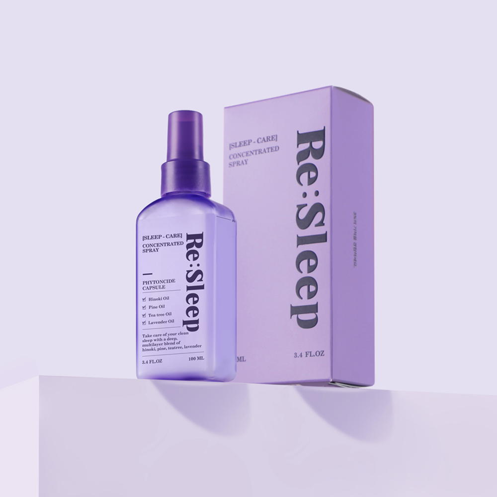 K-Lifestyle RE:SLEEP Sleep Care Phytoncide Concentrated Fabric Deodorizer Portable 100ml (100ml)