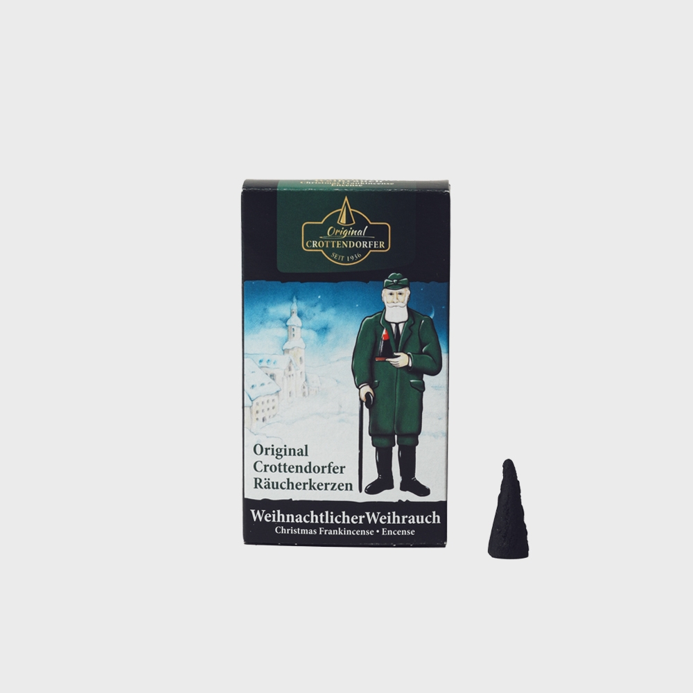K-Lifestyle KLEINKUNST AUS DEM ERZGEBIRGE MULLER GMBH Christmas Frank Incense German Incense Cone Pack (24)