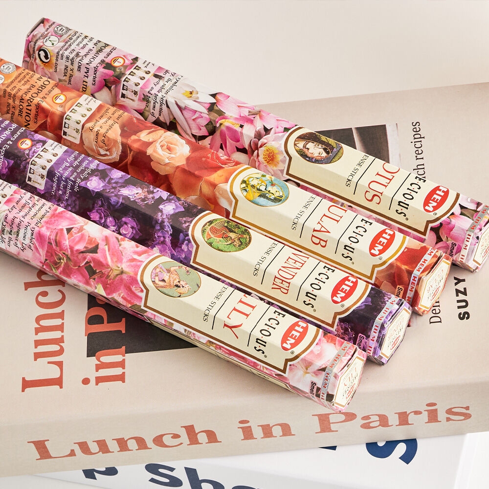 K-Lifestyle heavensense Hem Hexa Series_Aroma Incense Sticks (20-pack) (No. 11~20)