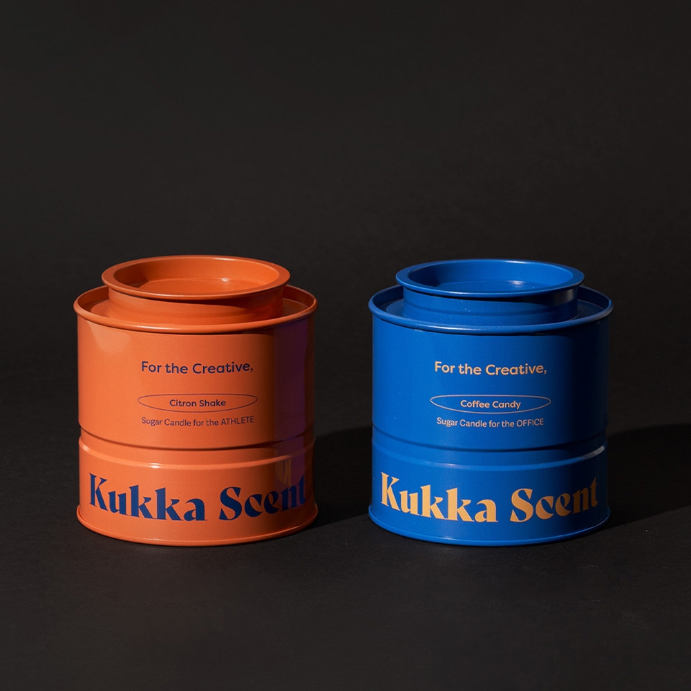 K-Lifestyle KUKKA Sugar Candle Citron Shake & Coffee Candy