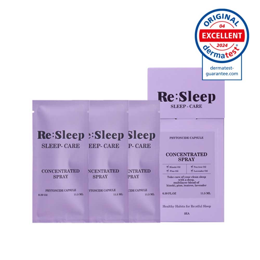 K-Lifestyle RE:SLEEP Sleep Care Phytoncide Concentrated Fabric Deodorizer Refill (3 Oil Capsules)