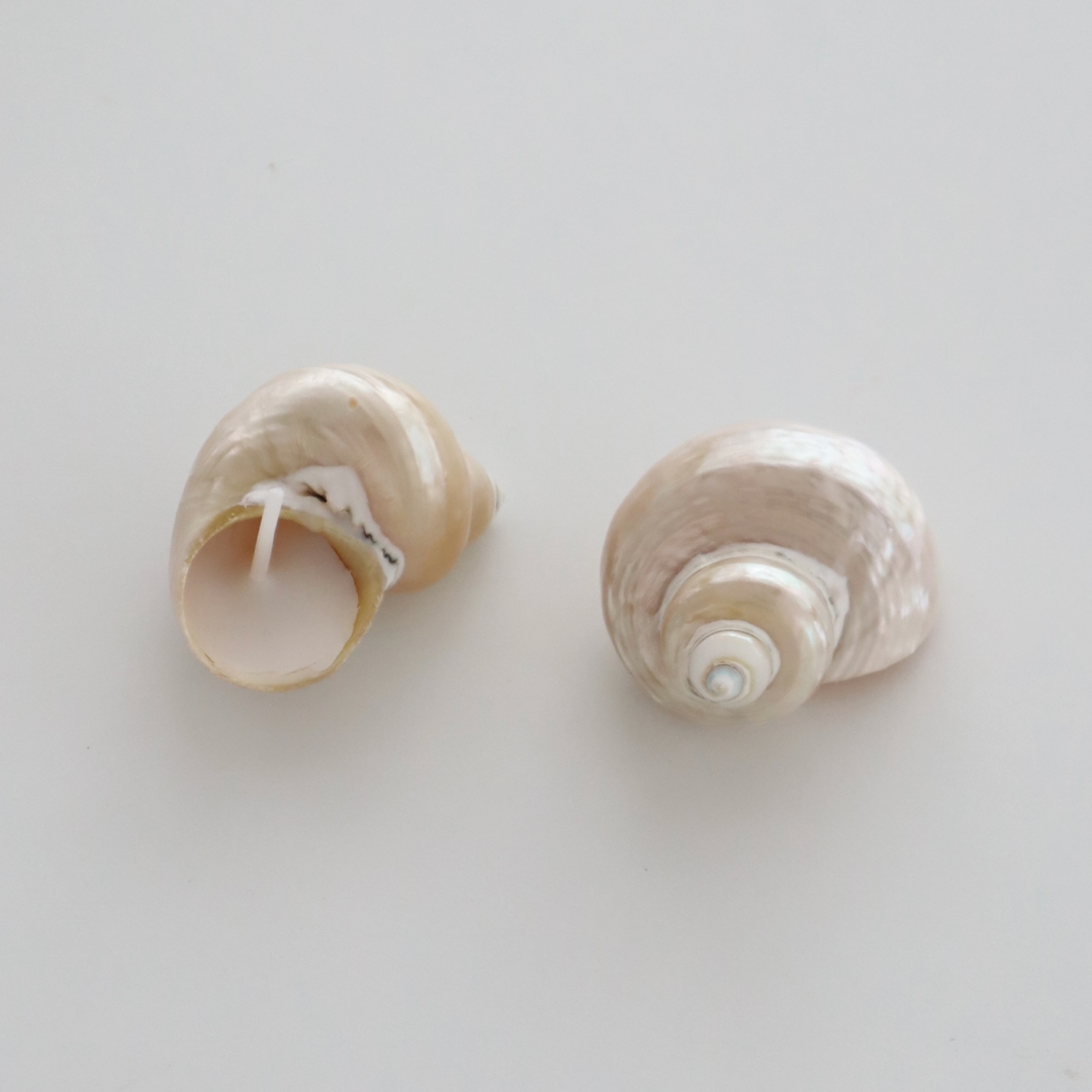 K-Lifestyle MONTHDAY Shell Twist Candle (Gold 2ea)