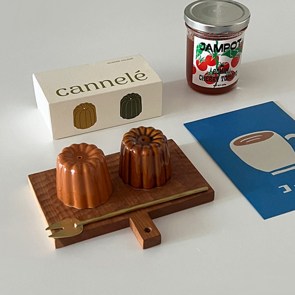 K-Lifestyle POLA AT HOME Canel Incense Holder Set of 2