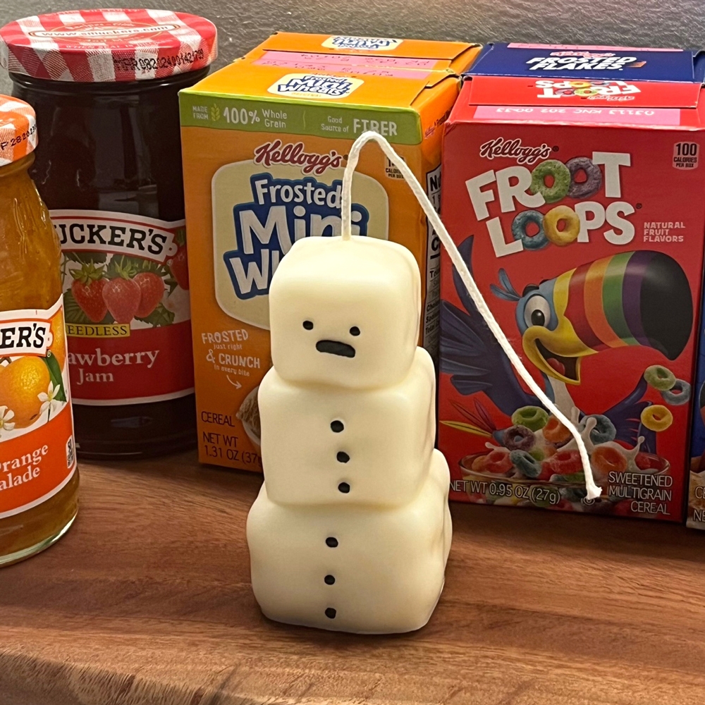 K-Lifestyle OHZETI CANDLE Snowman Candle Set