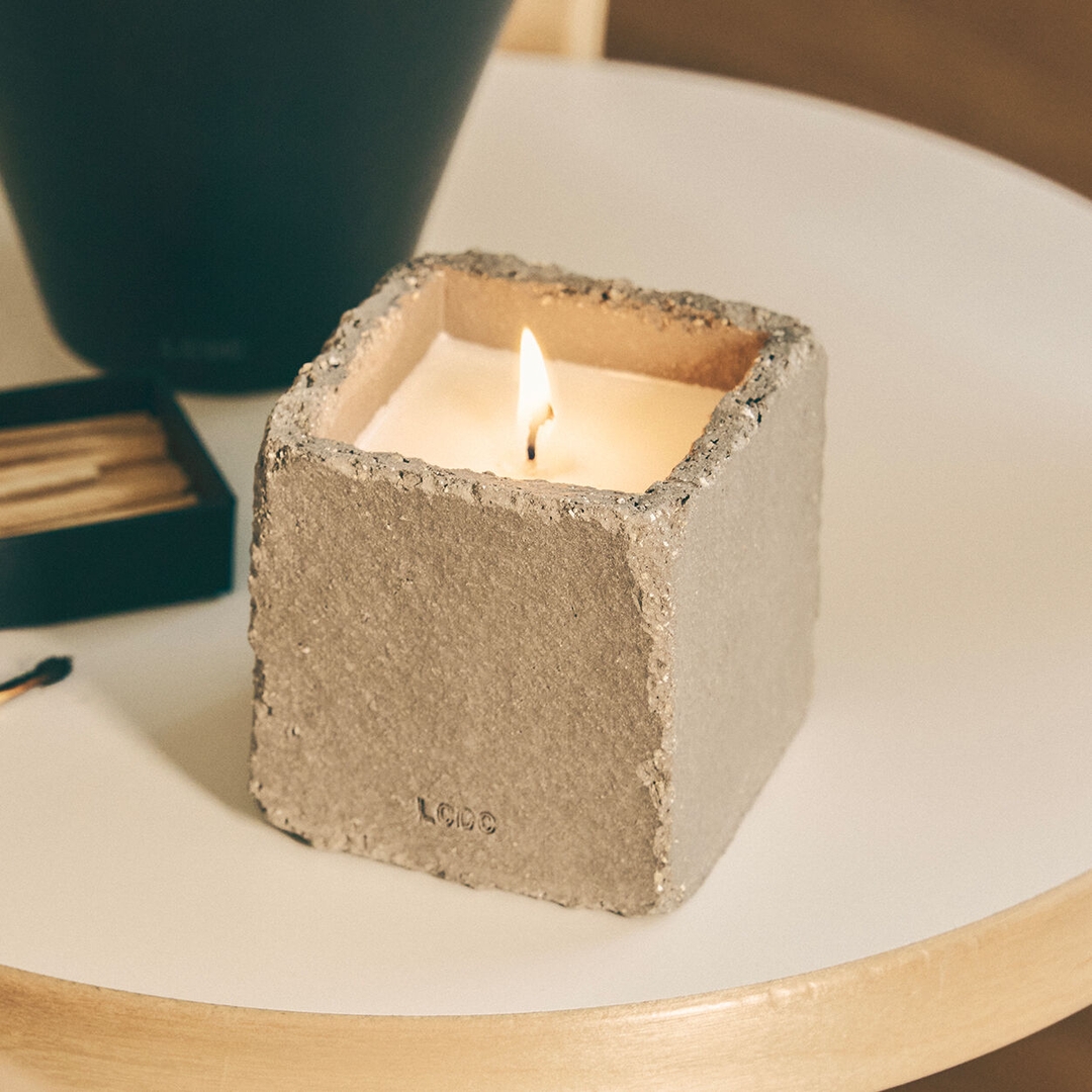 K-Lifestyle LCDC HOME SQUARE CANDLE