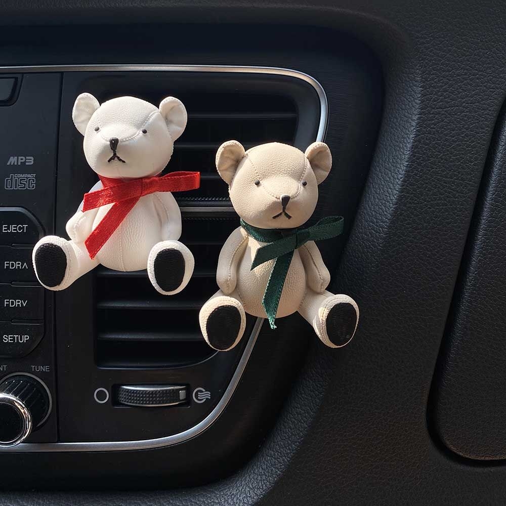 K-Lifestyle coming candle Teddy Bear Car Plaster Air Freshener