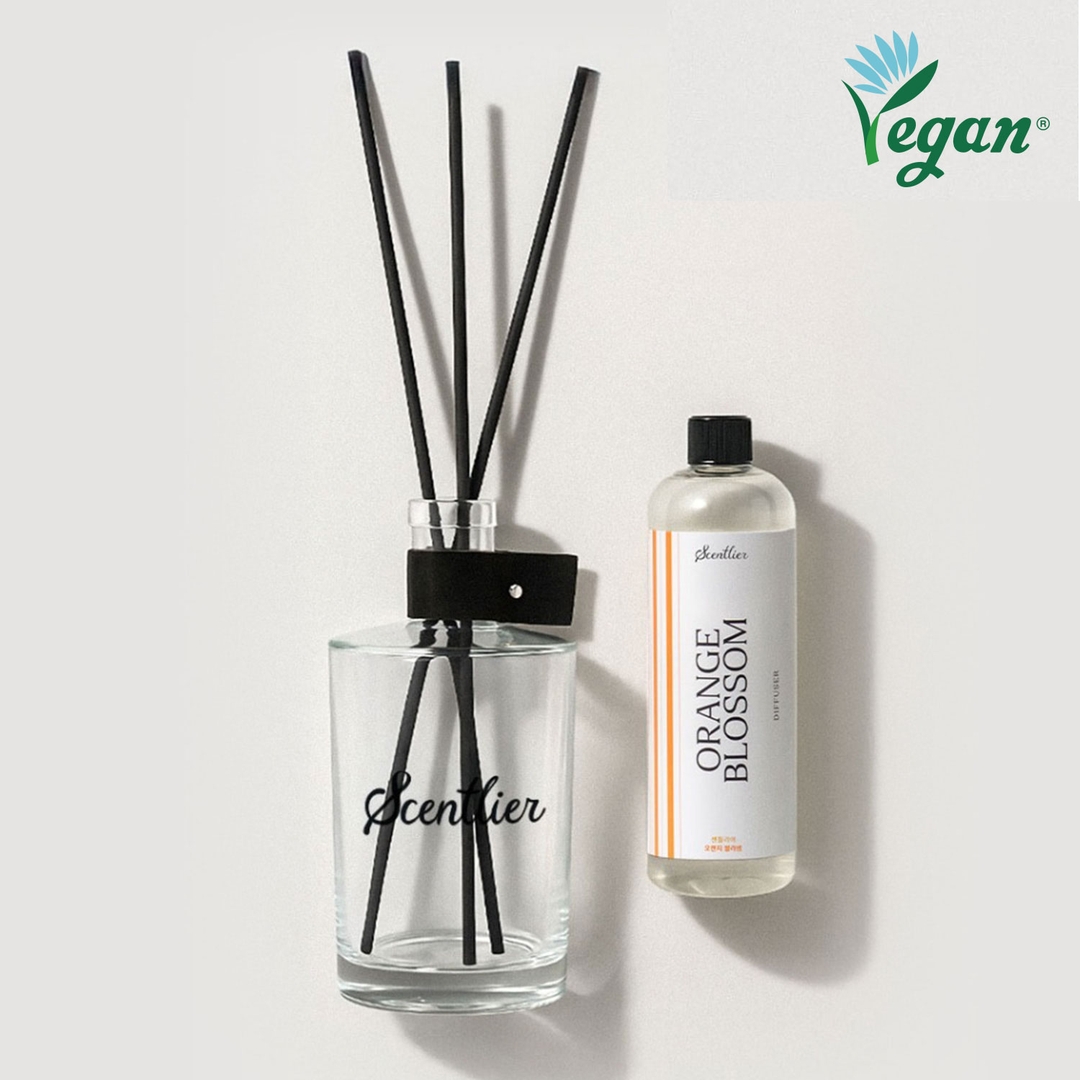 K-Lifestyle SCENTLIER Grand Parfum Diffuser 1L (2 x 500ml) 3 Scents / Orange Blossom and others