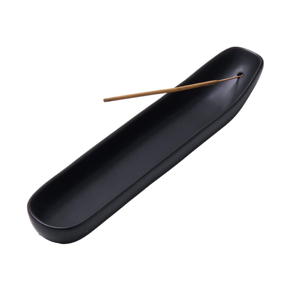 K-Lifestyle heavensense Longboat Incense Holder - Black