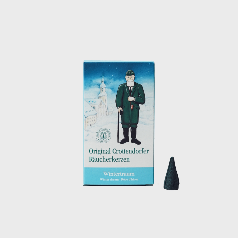 K-Lifestyle KLEINKUNST AUS DEM ERZGEBIRGE MULLER GMBH Winter Dream German Incense Cone Pack (24 Cones)
