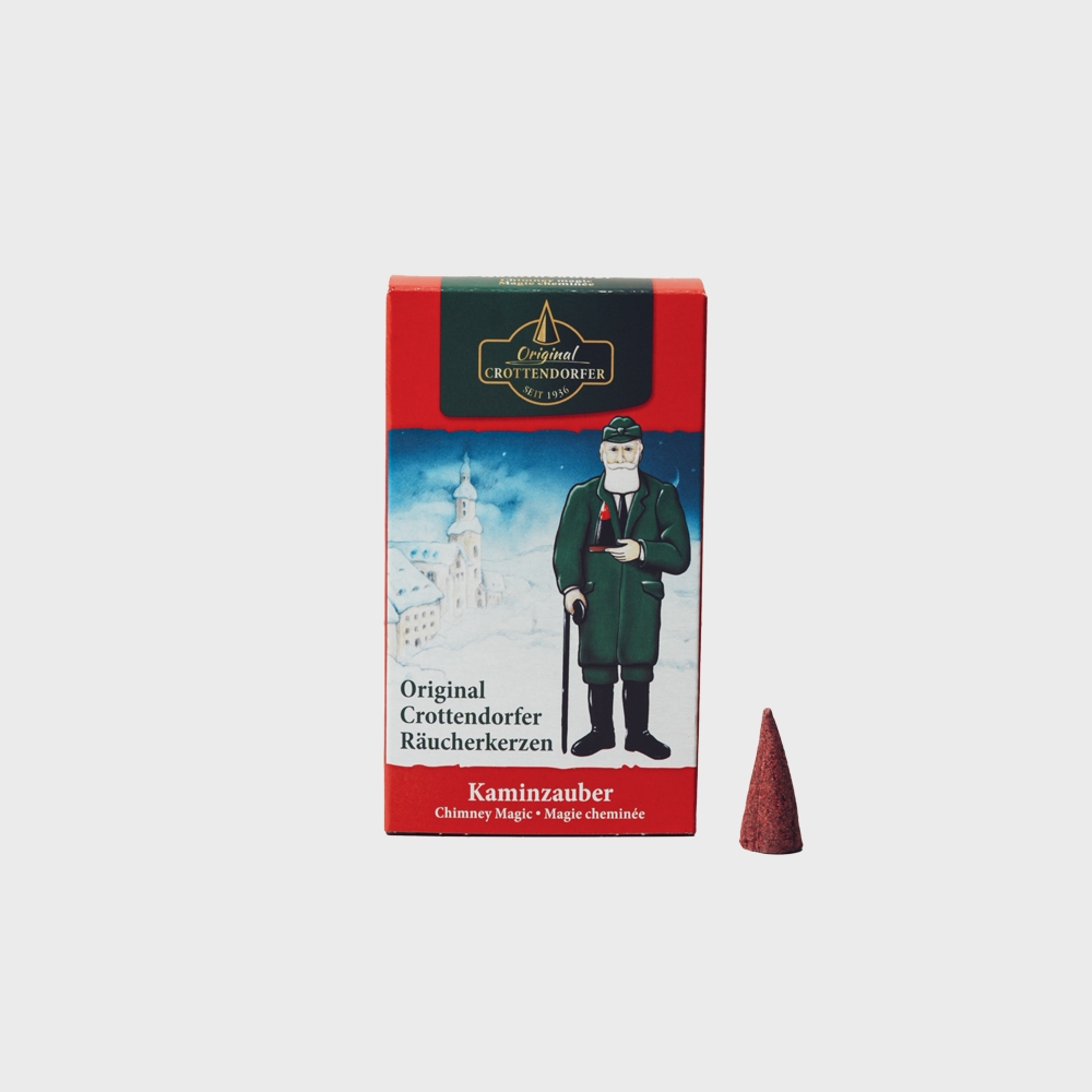 K-Lifestyle KLEINKUNST AUS DEM ERZGEBIRGE MULLER GMBH Fireplace Magic German Incense Cones (24-Pack)