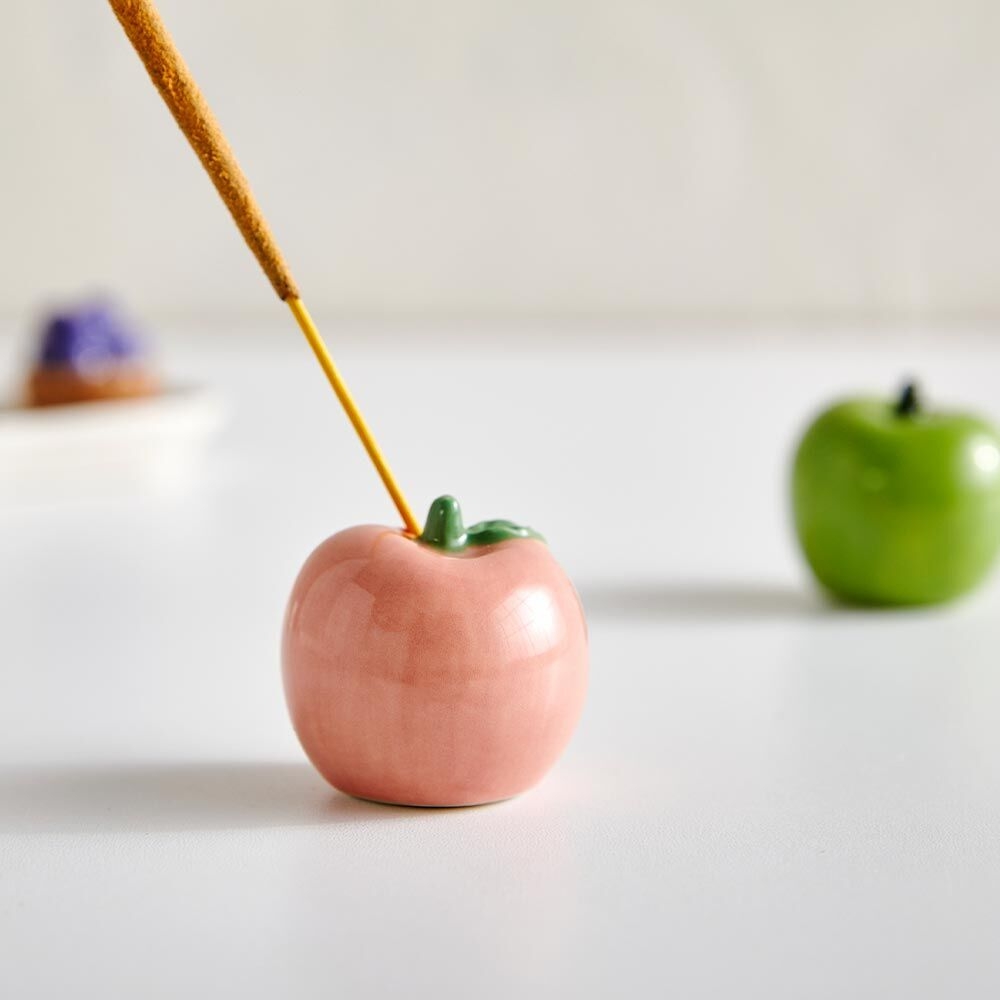 K-Lifestyle Modern House L Juicy Days Incense Holder Peach