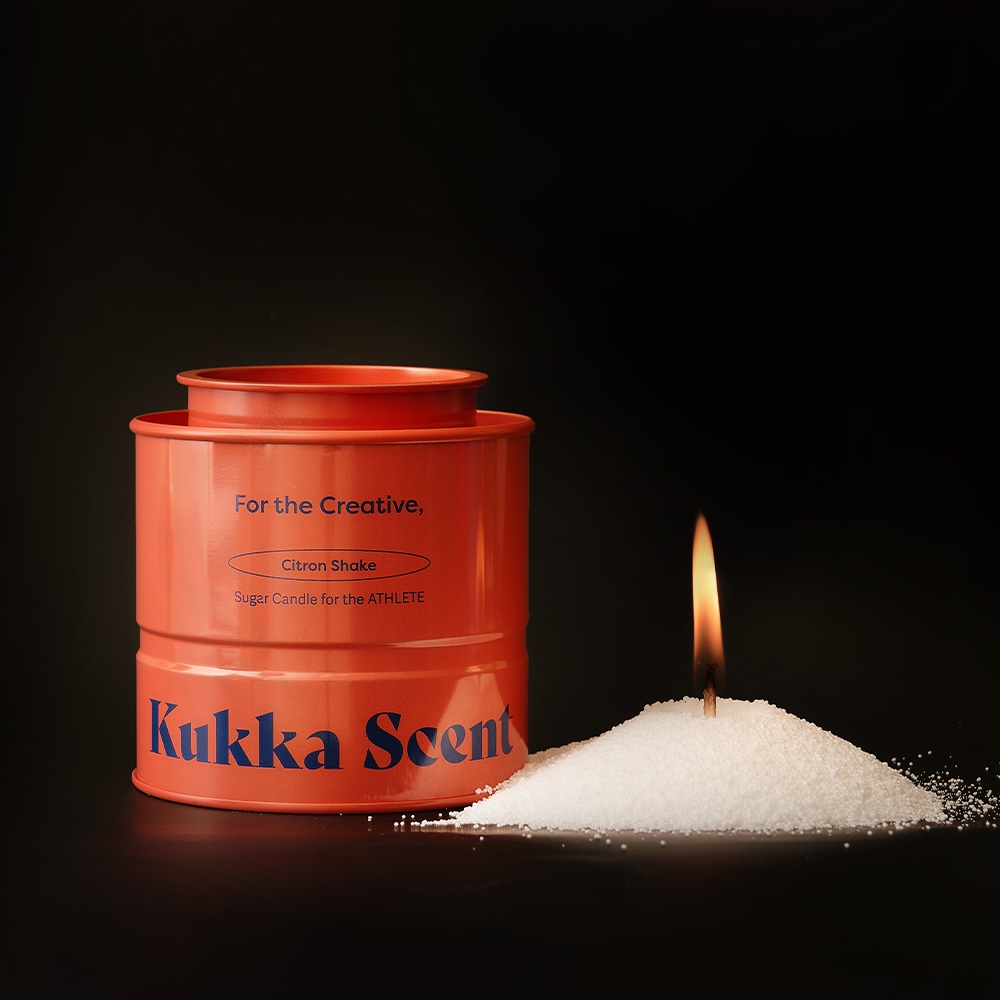 K-Lifestyle KUKKA Citron Yuzu Scented Powder Diffuser & Sugar Candle