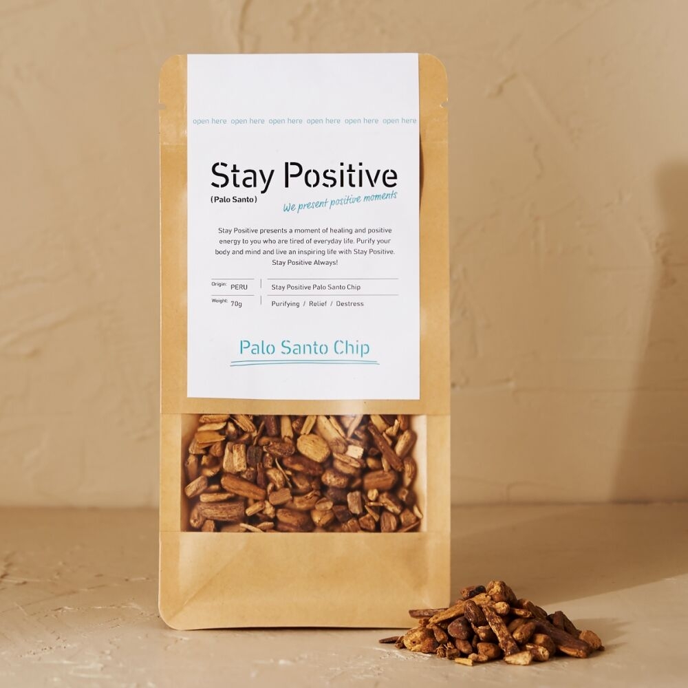 K-Lifestyle STAY POSITIVE Palo Santo Chips 70g (70g)