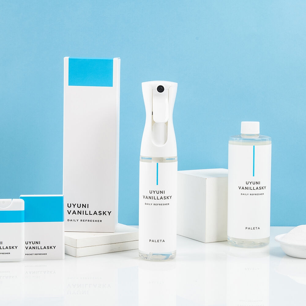 K-Lifestyle PALETA Room Spray Daily Refresher Uyuni Vanilla Sky (Random) Main Product 300ml / Refill 500ml (300ml)