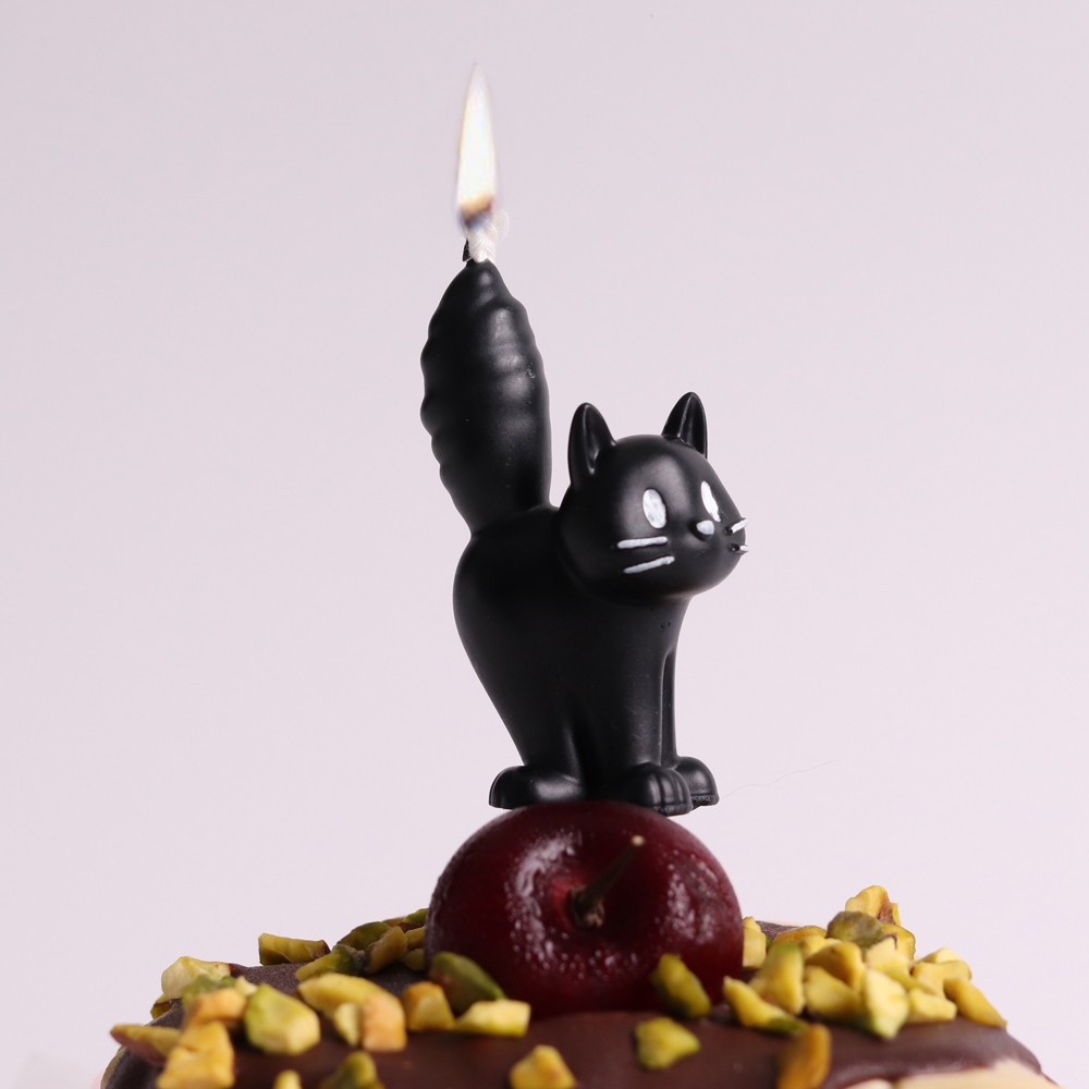 K-Lifestyle PROW Cake Candle_Surprise Cat