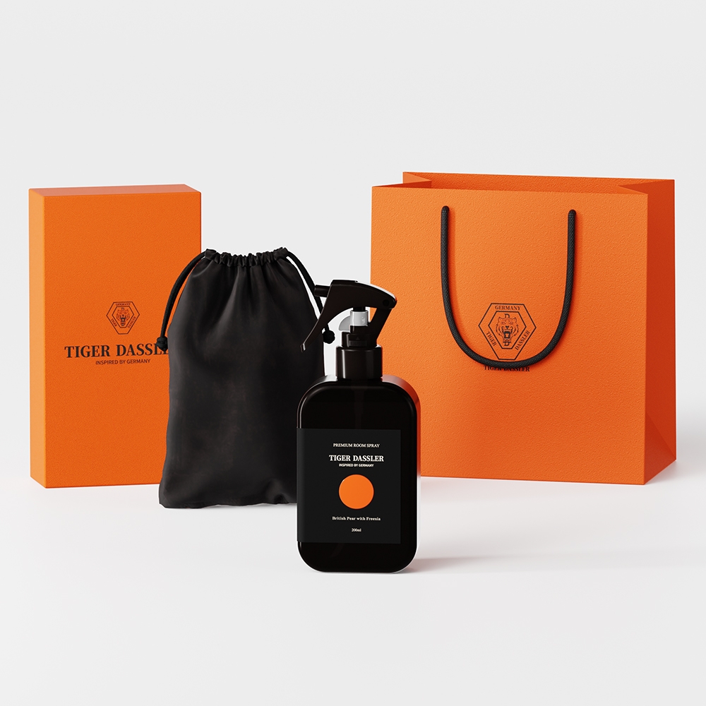 K-Lifestyle TIGER DASSLER Fabric Perfume, Deodorizer, Purified Water Air Freshener