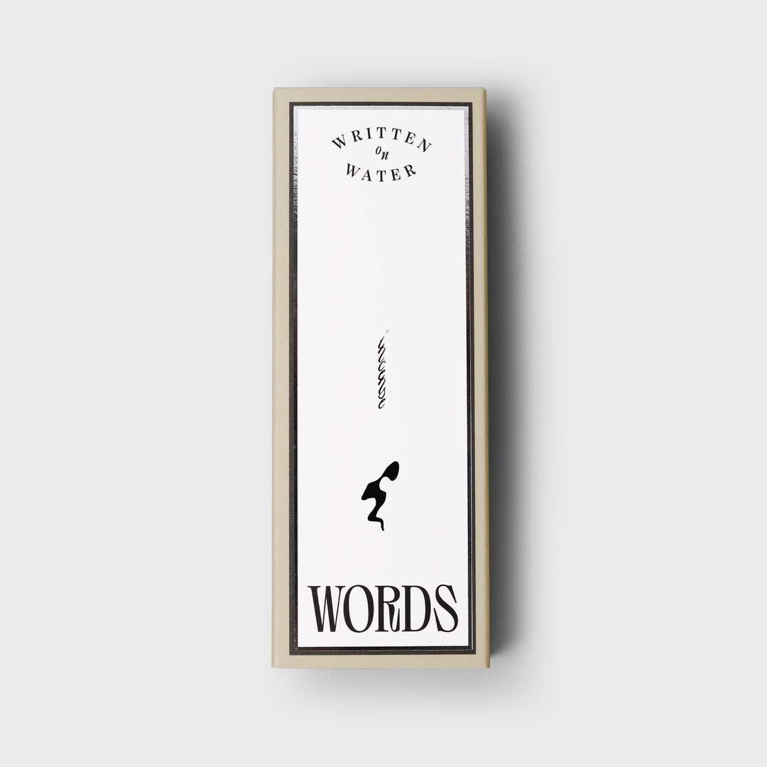K-Lifestyle WRITTEN ON WATER Incense - Words (Random)