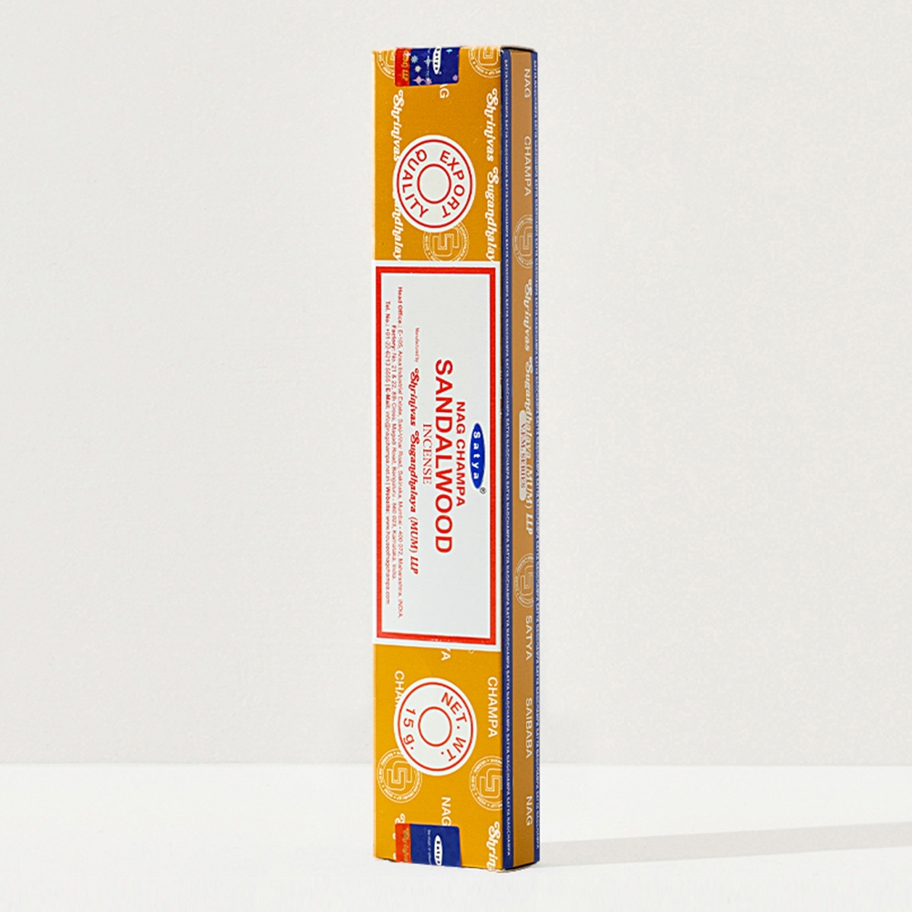 K-Lifestyle nagchampa Sandalwood Incense Stick 15g (15g) – image 1 of 2
