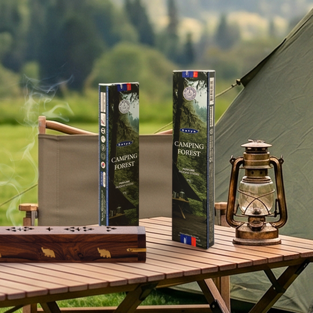 K-Lifestyle nagchampa Nag Champa Perfume Incense Sticks 25g Camping Forest (25g) – image 1 of 2