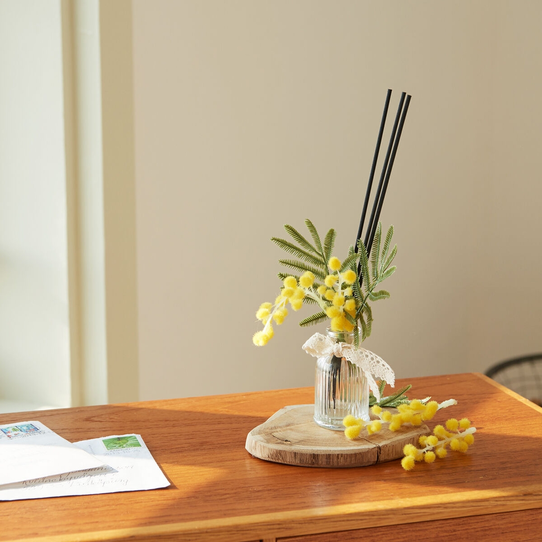 K-Lifestyle ASPASIA Amaryllia Financial Luck Mimosa Diffuser 100ml Set – image 1 of 2