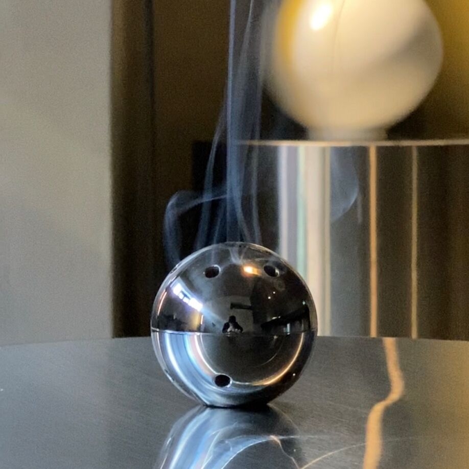 K-Lifestyle FE26 Incense Burner Chrom Mini – image 2 of 2