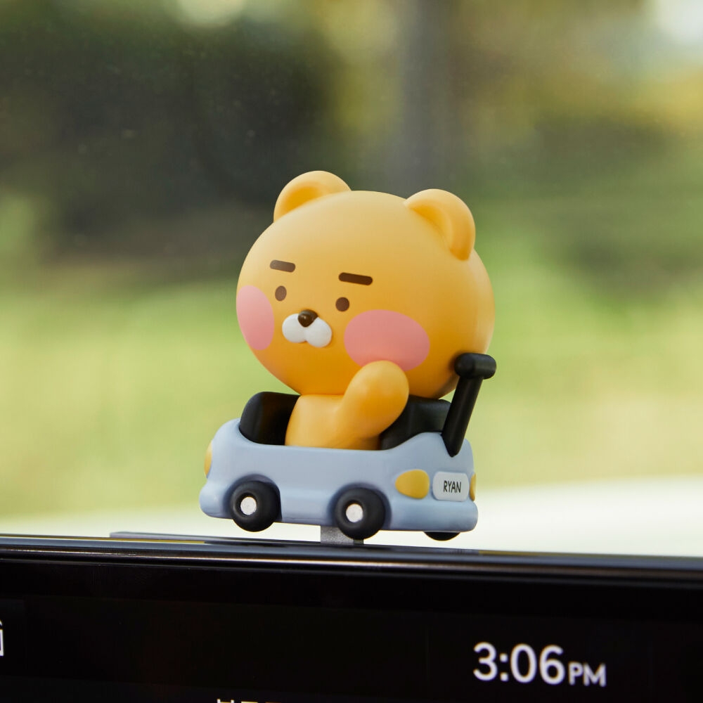 K-Lifestyle KAKAO FRIENDS Sliding Monitor Air Freshener_Little Lion