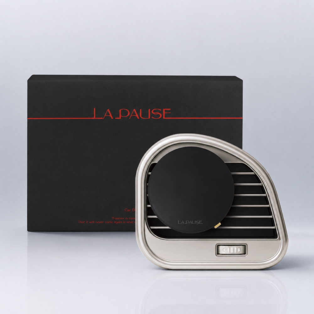 K-Lifestyle LA PAUSE Car Air Freshener Vent Mount Car Diffuser - Cte Rti