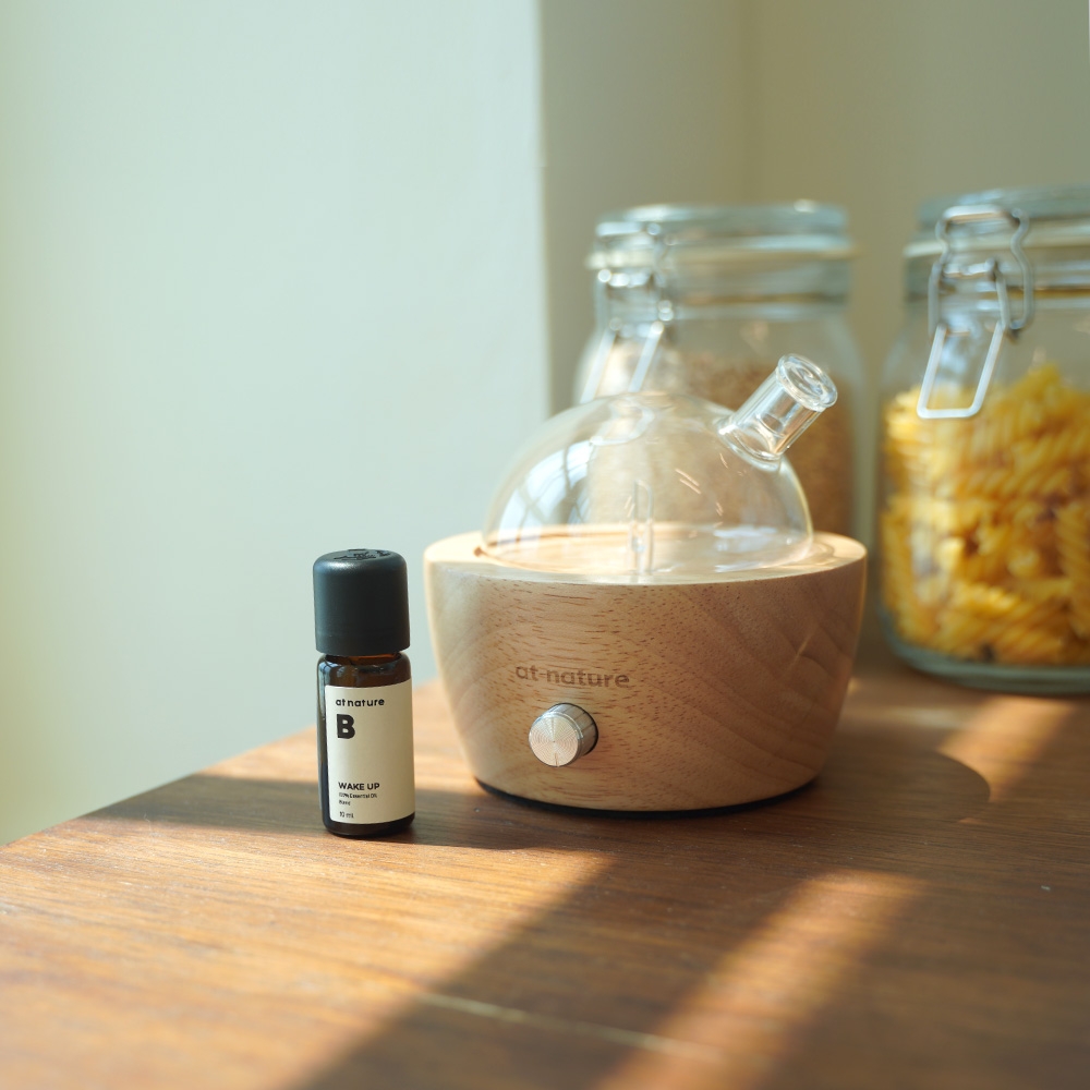 K-Lifestyle ATNATURE. Electronic Diffuser Glasswood Dome