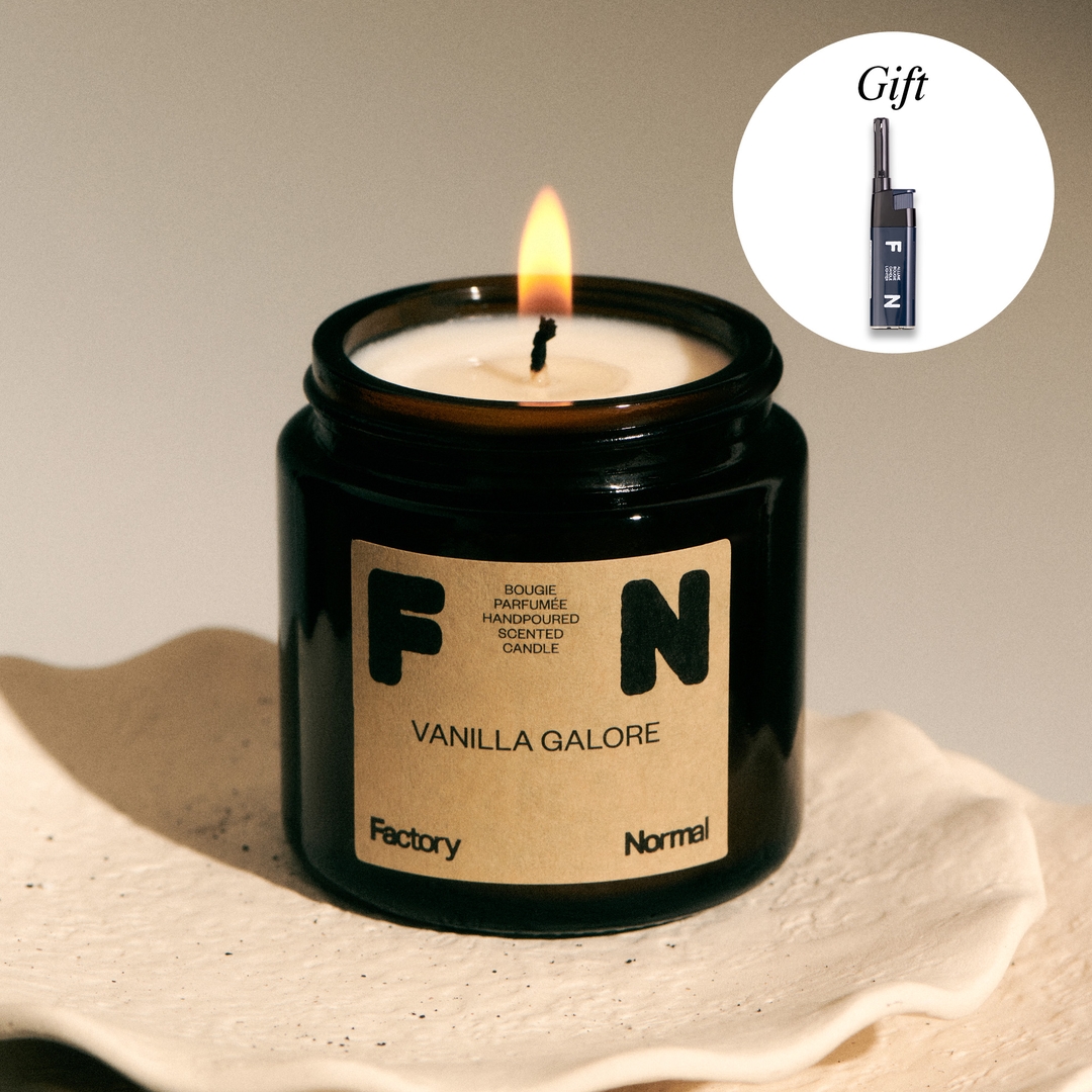 K-Lifestyle factory normal Brown jar candle 105g (105g)