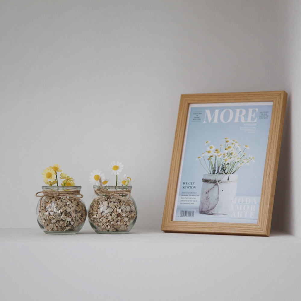 K-Lifestyle petplant Sachet Stone Chamomile Glass Jar Set