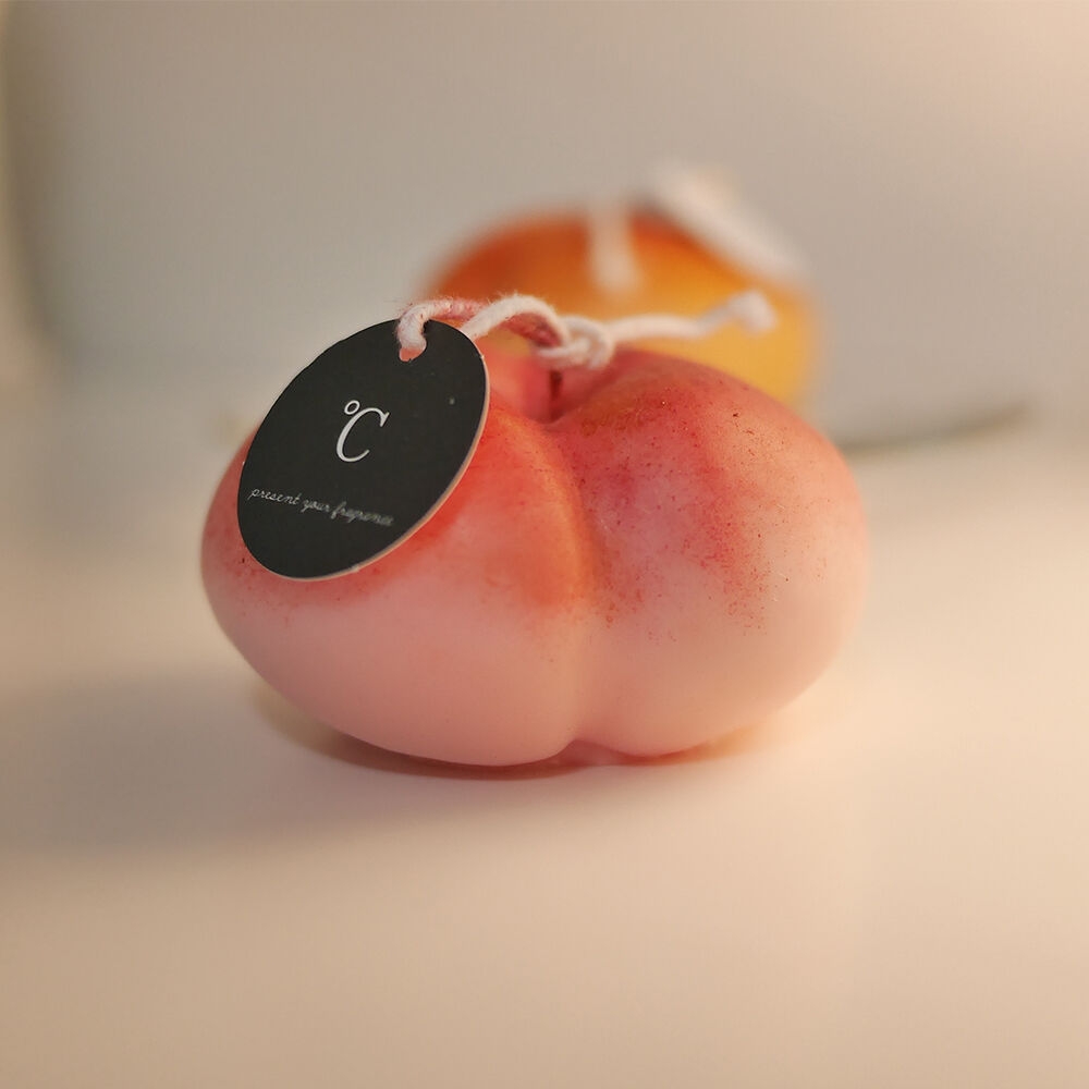 K-Lifestyle 365day Flat Peach Candle / Designer Candle
