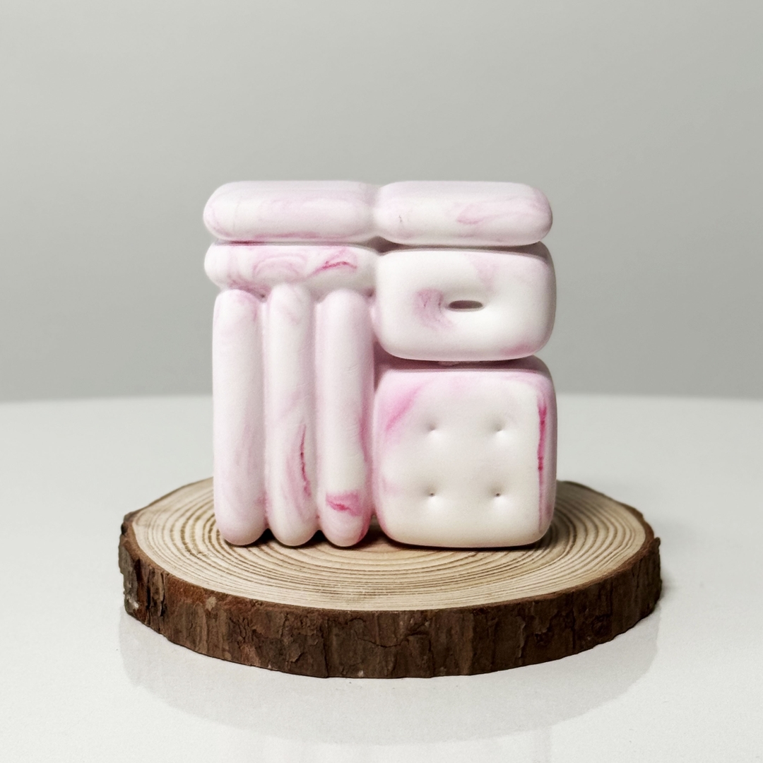 K-Lifestyle coming candle Fortune Plaster Air Freshener + Wooden Coaster