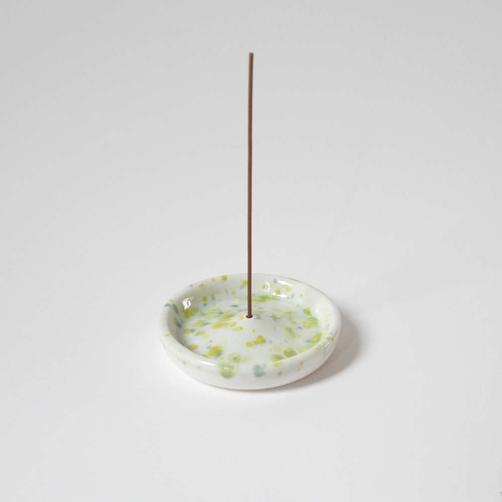 K-Lifestyle BeachBound Circle Incense Holder Floral