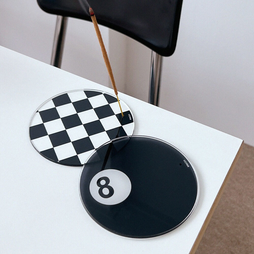 K-Lifestyle CLUSTERROUND Incense holder checkerboard ball