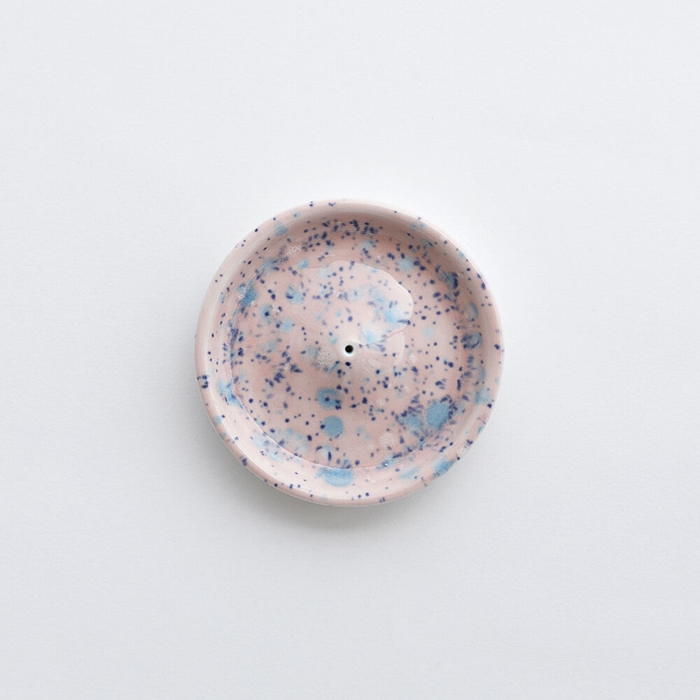 K-Lifestyle BeachBound Circle Incense Holder Pink