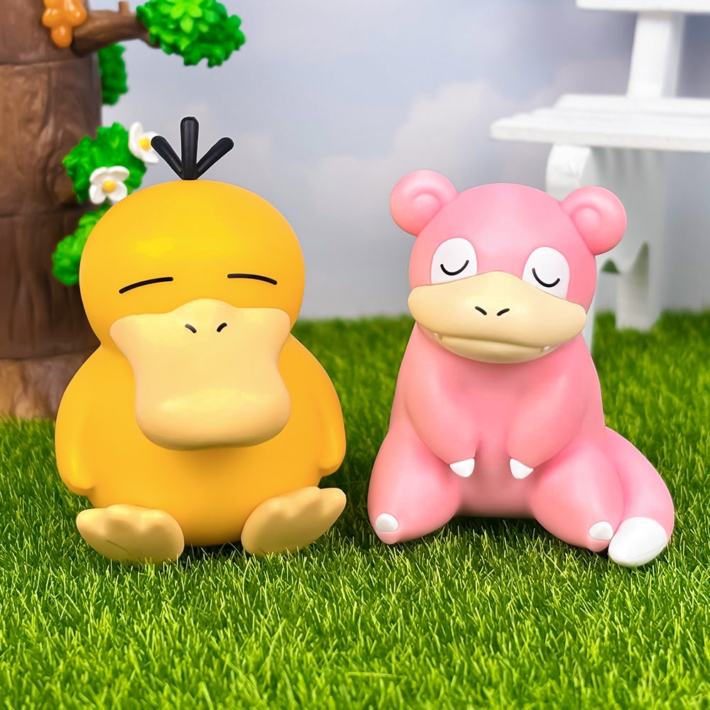 K-Lifestyle BELLE AMANT Pokmon Psyduck Slowpoke Mini Refill Car Air Freshener