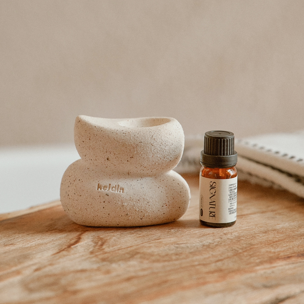 K-Lifestyle HEJDIN Volcanic Rock Ceramic Diffuser Oil Set Flow (Select 1)
