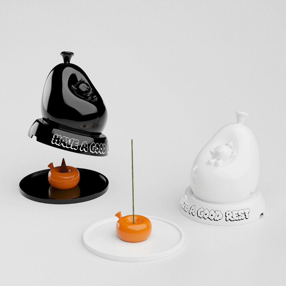 K-Lifestyle BALLOONFRIENDS Two-way Incense Chamber (Random)