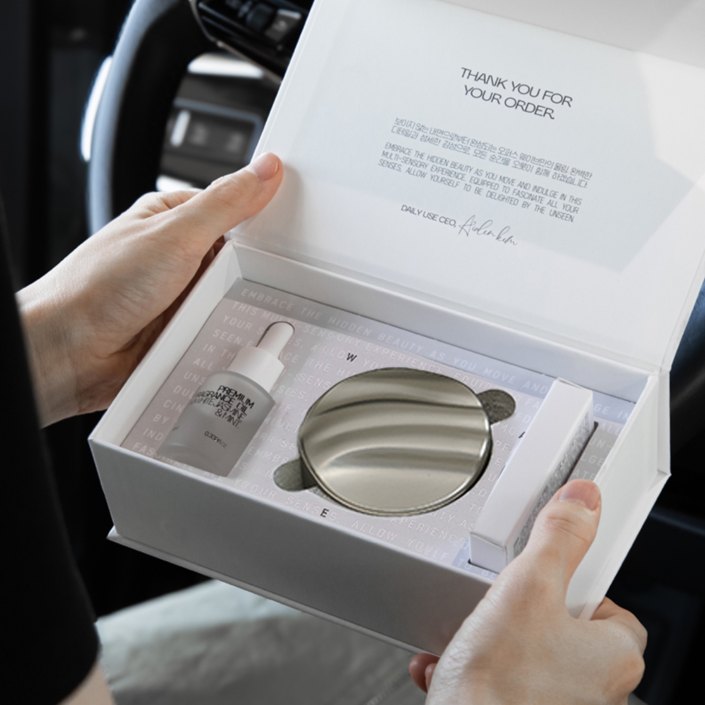 K-Lifestyle DU TECH WAVE Car Air Freshener Dashboard