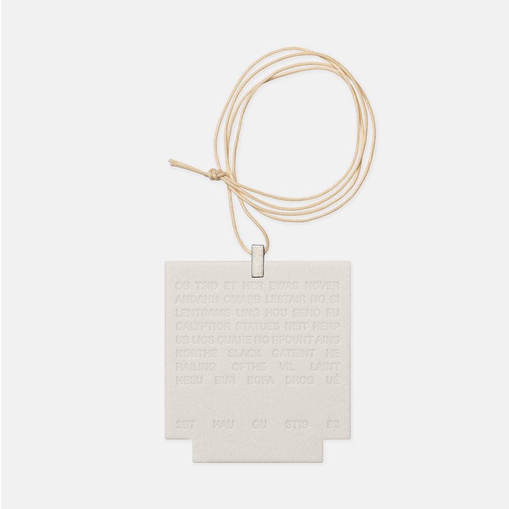 K-Lifestyle LEERE INTENTION Scented Paper Woody 2 Cedarwood