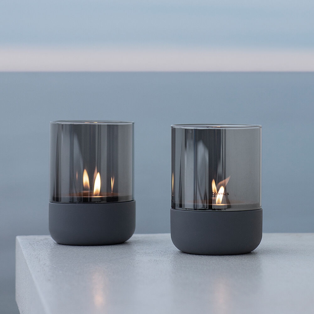 K-Lifestyle MAISON DE CONCEPT Blomus Karma Glass Tealight Holder S 2 colors