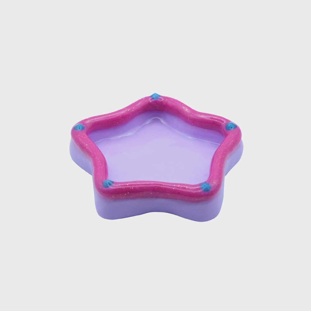 K-Lifestyle Nff purple mousse tray