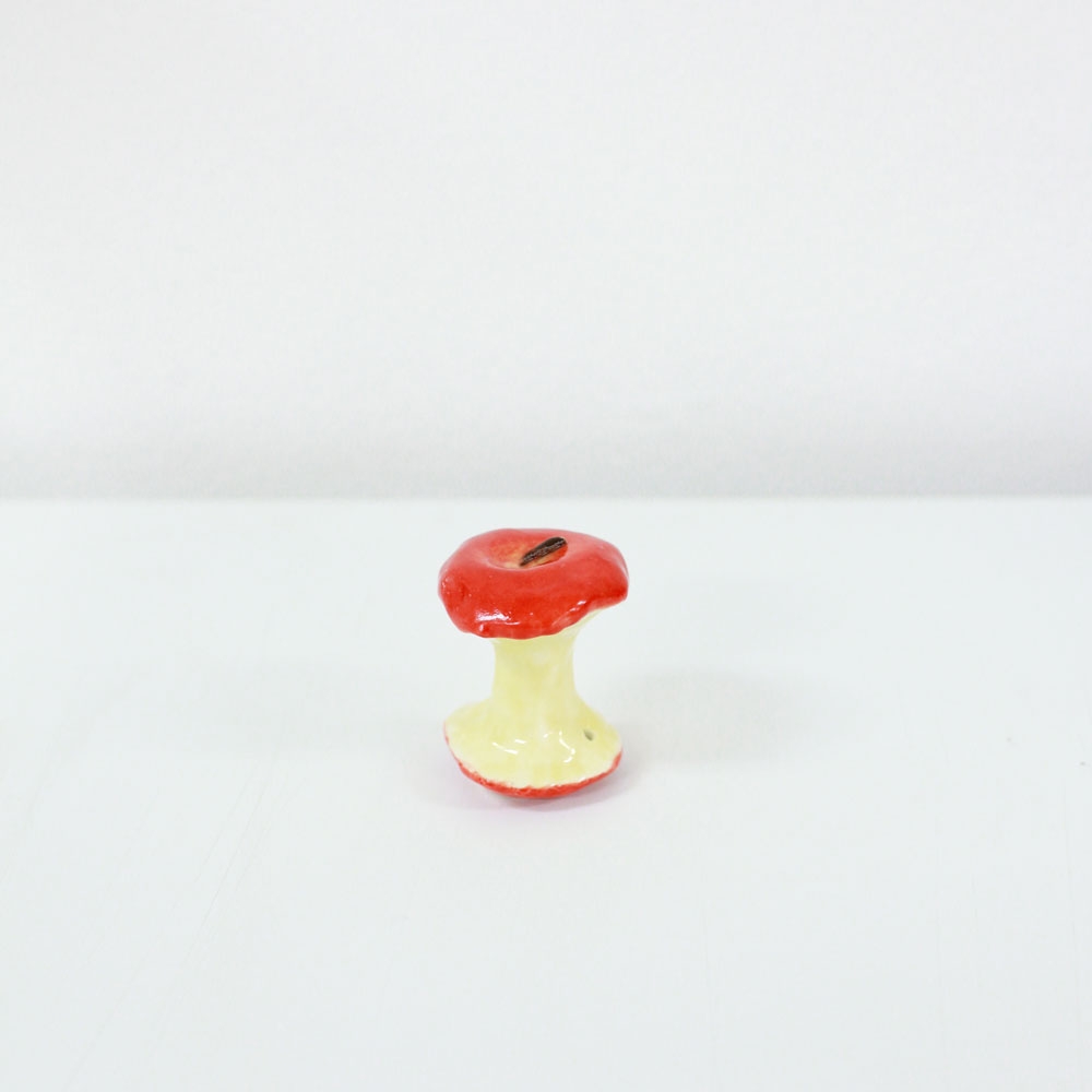 K-Lifestyle PEARSHRIMP CERAMIC APPLE CORE INCENSE HOLDER