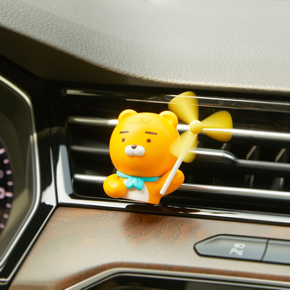 K-Lifestyle KAKAO FRIENDS Car Air Freshener_Pinwheel Little Lion