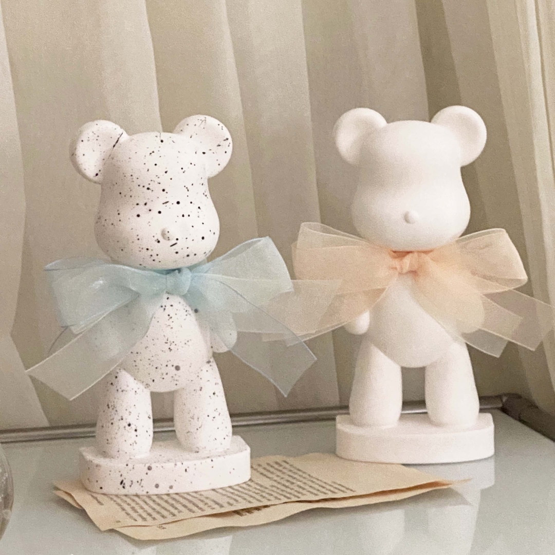 K-Lifestyle coming candle 18cm Large Lovely Bear Plaster Air Freshener