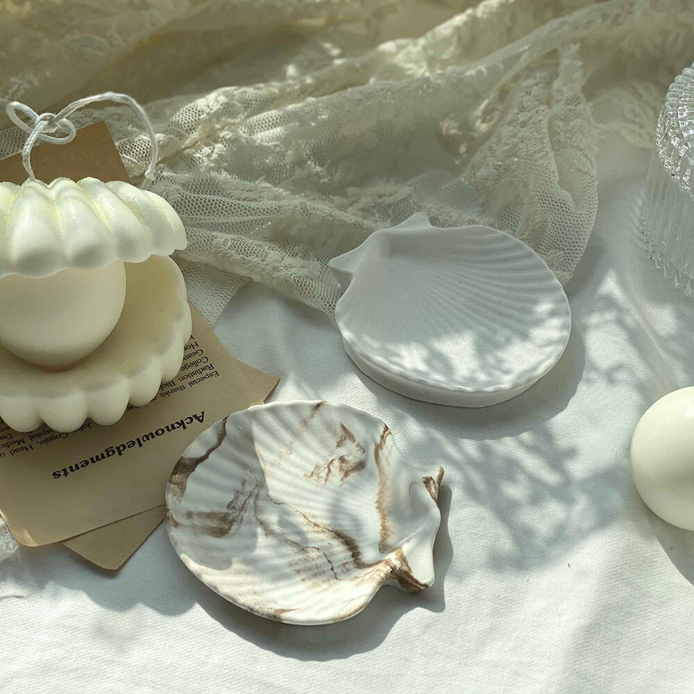 K-Lifestyle coming candle Shell Tray Plaster Air Freshener