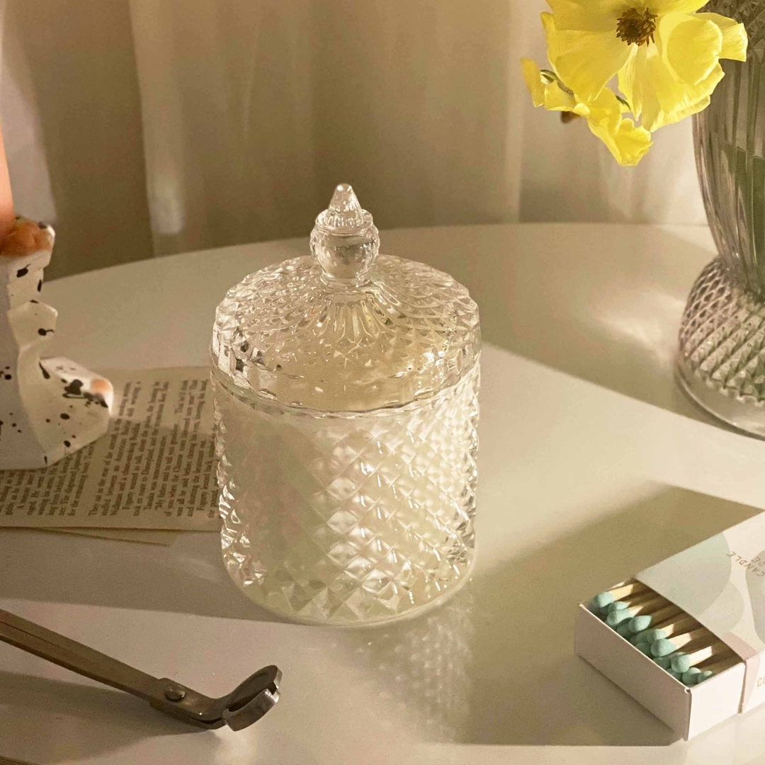 K-Lifestyle coming candle Antique crystal candle